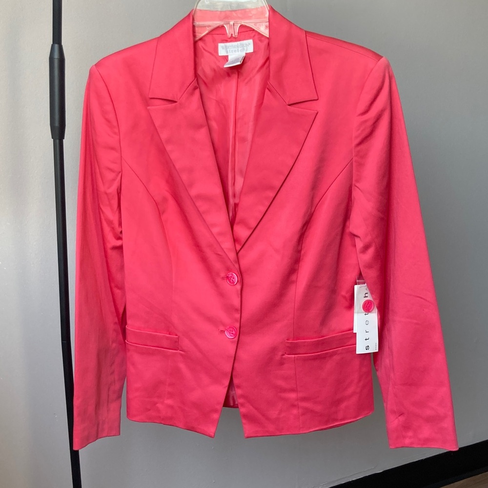 Vintage Y2K worthington stretch lined blazer office jacket